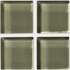 Crossville Glass Blox Mosaic Olive Mist Tile  and  Sto