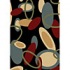 Carpet Art Deco Sunset 4 X 5 Oval/khol Area Rugs