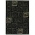 Couristan Everest 10 X 13 Labyrinth Black Area Rug