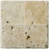 Emser Tile Travertine 16 X 16 Trav Fontane Tumbled Ivory Tile &