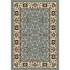 Central Oriental Arabesque 2 X 6 Arabesque Blue Area Rugs