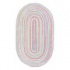 Capel Rugs Cutting Garden 8x11 Oval Lily Area Rugs