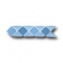 Original Style Large Triangle & Square Tumbled Glass Borders Gen