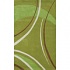 Foreign Accents Festival Waves 8 X 10 Green Area Rugs