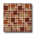 Original Style Random Pattern Clear Mixed Mosaic Tanganyika Tile