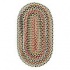 Capel Rugs Plymouth 8x11 Oval Light Gold Area Rugs