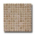 Original Style Venetian Mosaic 7/8 Noce Tile  and  Sto