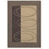 Couristan Five Seasons 6 X 9 Boulder Cream Brown Area Rugs