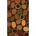 Foreign Accents Festival Dots 8 X 10 Brown Area Rugs