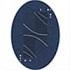 Milliken Caliente 5 X 8 Oval Royal Area Rugs