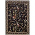 Capel Rugs Festival Of Flowers 3 X 5 Black Marble Area Rugs