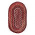 Capel Rugs Plymouth 2x3 Oval Country Red Area Rugs