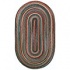 Capel Rugs Bear Creek 4x6 Oval Teal Area Rugs