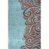 Momeni, Inc. New Wave 2 X 3 New Wave Turquoise Are