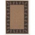 Couristan Recife 5 X 8 Tropics Cocoa Black Area Ru