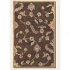 Couristan Dynasty 4 X 5 Persian Garland Brown Area Rugs