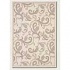Couristan Recife 6 X 9 Paisley Scroll White Natura