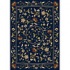 Carpet Art Deco Passion 4 X 5 Chinoiserie/indigo Area Rugs