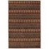 Couristan Pokhara 6 X 8 Symmetry Multi Color Area