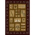Milliken Meadow 5 X 8 Oval Dark Chocolate Area Rug