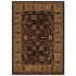Couristan Royal Kashimar 8 X 12 Cypress Garden Black Deep Maple
