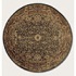 Couristan Shiraz 6 Round Perepedil Kuba Deep Olive Area Rugs