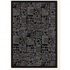 Couristan Charisma 10 X 13 Ledgestone Black Natural Gray Area Ru