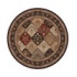 Radici Usa Biltmore V 8 Round Black Area Rugs