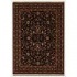 Couristan Taj Mahal 5 X 7 Royal Ispaghan Black Area Rugs