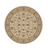 Radici Usa Biltmore Iv 8 Round Light Ivory Area Rugs