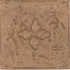 Tesoro Quadrifoglio Tozzetto Bronze Gold 4 X 4 Tile & Stone