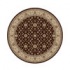 Radici Usa Biltmore Ii 8 Round Brown Area Rugs