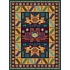 Radici Usa Multicolor V 6 X 8 Navy Area Rugs