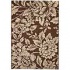 Capel Rugs Seabreeze - Petals 4x6 Chocolate Area Rugs