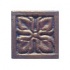 Interceramic Metal Impressions Roman Flowers 2 X 2 Deco A Roman