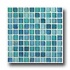 Casa Italia Fashion Mix Mosaic 1 X 1 Azzurro Tile