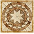 Caribe Stone Medallions - Travertine Marques Tile & Stone