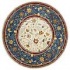 Capel Rugs Regal - Promenade   6x6  Round Ivory Area Rugs