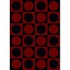 Radici Usa Sofia Vii 8 X 11 Red/black Area Rugs