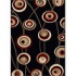 Radici Usa Vesuvio V 5 X 8 Black Area Rugs