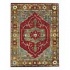 Capel Rugs Tibetan Treasures  7x9 Redgold Area Rugs
