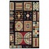 Capel Rugs Crystalle - Aztec    7x9 Black Area Rugs