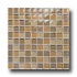 Casa Italia Crystal-c Trasparenze Glossy Mosaic Beige Tile & Sto
