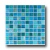 Casa Italia Gold/bronze Mix Mosaic Aquamarine Tile & Stone