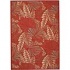 Capel Rugs Seabreeze - Palms 3x5 Redwood Area Rugs
