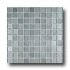 Casa Italia Crystal-a Trasparenze Glitter Mix Mosaic 1 X 1 Argen