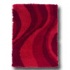 Hellenic Rug Imports, Inc. Ultimate Lava Shag 1 X 2 Red Area Rug