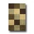 Hellenic Rug Imports, Inc. Torino 5 X 8 Squares Olive Area Rugs