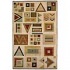 Capel Rugs Crystalle - Chevron 2x3 Chablis Area Rugs