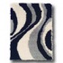 Hellenic Rug Imports, Inc. Ultimate Lava Shag 5 X 7 Black Area R